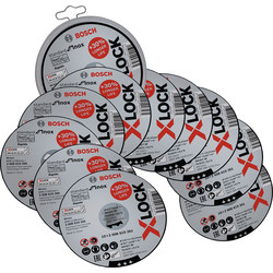 Bosch Bosch Inox Metal Cutting Disc 115 x 1 x 22.23mm X-LOCK - 14472 - from Toolstation
