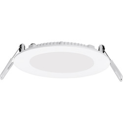 Enlite Enlite Slim-Fit Round Low Profile LED Downlight 6W Cool White 330lm - 14512 - from Toolstation