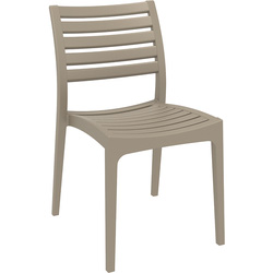 Zap / Ares Side Chair Taupe