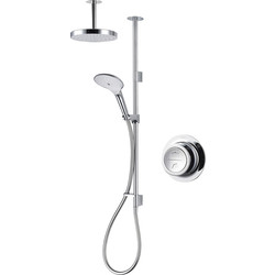 Mira Mira Mode Dual Thermostatic Digital Mixer Shower High Pressure / Combi Ceiling Fed - 15013 - from Toolstation