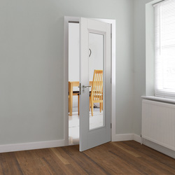 Belton 1lt Clear Primed White Internal Door 35 x 1981 x 838mm