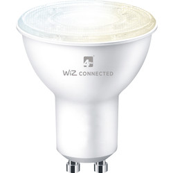 4lite WiZ 4lite WiZ 5W LED Smart WiFi Bluetooth GU10 Bulb Warm to Cool White 350lm - 15199 - from Toolstation