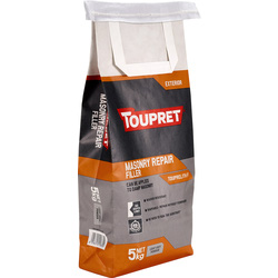 Toupret Toupret Touprelith F Masonry Repair Filler 5kg - 15678 - from Toolstation