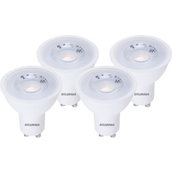 Sylvania Sylvania LED ES50 GU10 Lamp 4W Warm White 345lm - 15697 - from Toolstation
