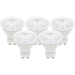 Wessex LED GU10 Bulb Lamp 2.4W Warm White 230lm