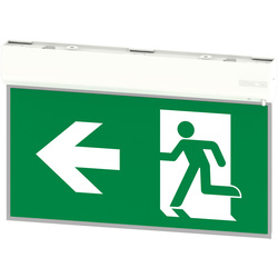 Integral LED / Integral LED Multi-Fit Self Test Emergency Exit Sign IP20 1W 50lm