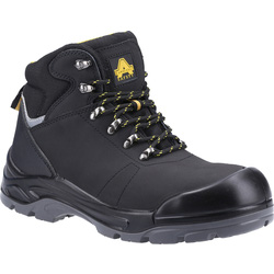 Amblers Safety AS252 Lightweight Water Resistant Leather Safety Boots Black Size 6.5