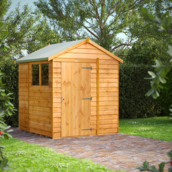 Power / Power Overlap Apex Shed 6' x 6'