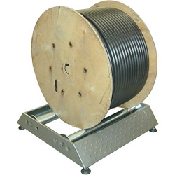 3-in-1 Wire Spooler - Cable Reel Dispenser Floor Rack Stud Mounted