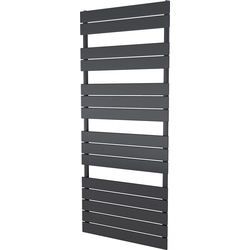Ximax / Ximax Oxford Single Panel Towel Radiator 1420 x 600mm 2614Btu Anthracite