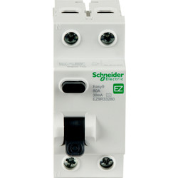 Schneider Electric Schneider Easy9 DP RCCB 80A 30mA Type AC - 16508 - from Toolstation