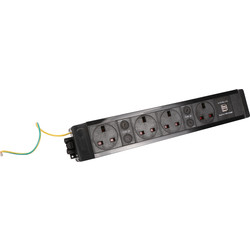 PowerData Technologies / Under Desk Power Outlet 4 x Socket + 2 x USB
