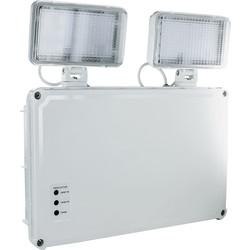 Integral LED / Integral LED Emergency Twin Spot Non Maintained 5W 550lm Self Test IP65