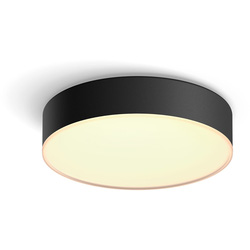 Philips Hue Enrave LED Smart Ceiling Light 1220lm 9.6W Small Black