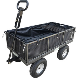 The Handy / The Handy 400kg Garden Trolley with Liner & Tool Tray 