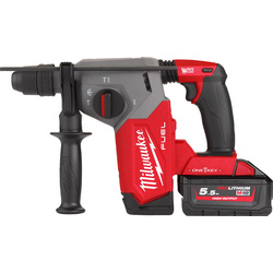 Milwaukee Milwaukee M18ONEFHX FUEL ONE KEY SDS+ Rotary Hammer 2 x 5.5Ah - 16923 - from Toolstation