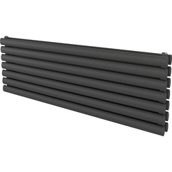 Ximax / Ximax Bristol Double Horizontal Designer Radiator 410 x 1200mm 3034Btu Anthracite