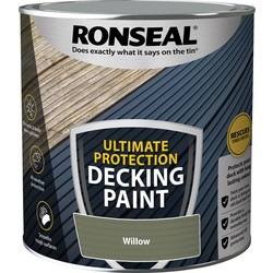 Ronseal  Ronseal Ultimate Protection Decking Paint 2.5L Willow - 17014 - from Toolstation