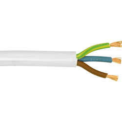 Pitacs / Pitacs 3 Core Heat Resistant Flex Cable (3093Y) 0.75mm2 Drum