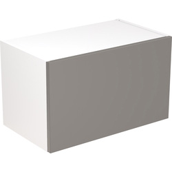 Kitchen Kit Flatpack Slab Kitchen Cabinet Wall Bridge Unit Super Gloss Dust Grey 600mm