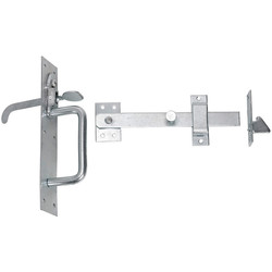 Stainless Steel Heavy Suffolk Latch  - 17317 - from Toolstation