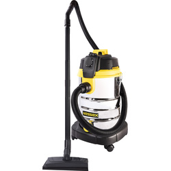 Wessex Electrical Wessex 30L Wet & Dry Vacuum Cleaner with Power Take Off 230V - 17353 - from Toolstation