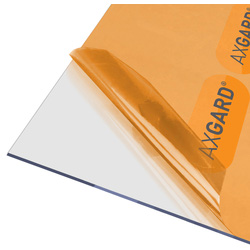 Axgard Axgard Polycarbonate Clear Impact Resisting Glazing Sheet 3mm 620 x 1240mm - 17809 - from Toolstation