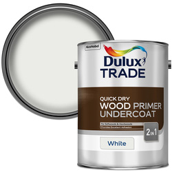 Dulux Trade Quickdry Wood Primer and Undercoat 5L
