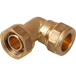 Made4Trade Compression Bent Tap Connector 22mm x 3/4"