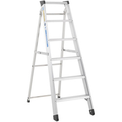 Zarges / Zarges Heavy Duty Swingback Step Ladder 8 Tread 1895 × 525 × 160 mm