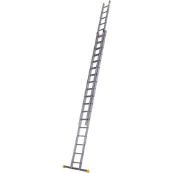 Werner Pro Square Rung Double Extension Ladder 5.21M