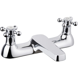 Ebb and Flo Ebb + Flo Traditional Taps Bath Filler - 18193 - from Toolstation