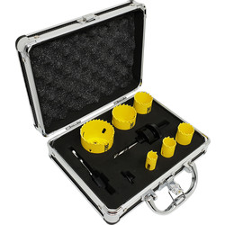 Spectre Spectre Plumber's Holesaw Set 9 Pc - 18227 - from Toolstation