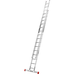 Lyte Ladders Lyte Domestic Extension Ladder 2 Section, Closed Length 4.4m - 18274 - from Toolstation