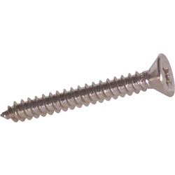 Stainless Self Tapping Countersunk Pozi Screw 1 1/4" x 10