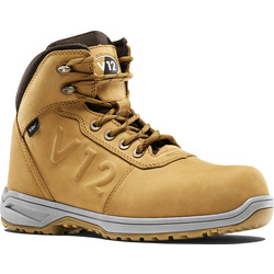 V12 Lynx Waterproof Safety Boots Honey Size 6