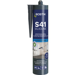 Bostik Pro S41 Window & Door Frame Silicone 310ml White