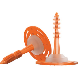 Safeguard / Drybase Plaster Plugs with Seals Orange