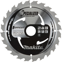 Makita Efficut TCT Saw Blade 190 x 30 x 24T