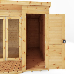 Mercia Premium Summerhouse with Side Shed