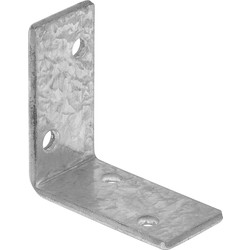 BPC Fixings Galvanised Angle Plate 40 x 40 x 20mm - 18758 - from Toolstation