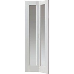 JB Kind Tobago White Glazed Internal Bi-fold Door 35 X 1981 X 762mm - 18782 - from Toolstation