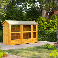 Power / Power Apex Potting Shed 10' x 4' - Double Doors