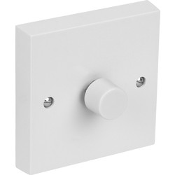 Axiom Axiom Push Dimmer Switch 1 Gang 2 Way 250W - 18884 - from Toolstation