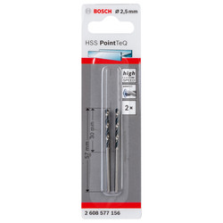 Bosch PointTeq HSS Metal Drill Bit