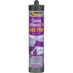 Everbuild Coving Adhesive & Filler Solvent Free 290ml - 19015 - from Toolstation