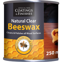 Barrettine Natural Clear Beeswax 250ml - 19033 - from Toolstation
