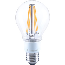 Integral LED / Integral LED Filament Dimmable GLS A67 Plastic Lamp 12W ES (E27) 1521lm