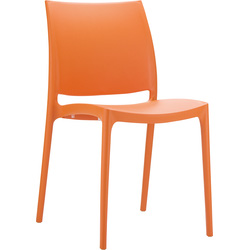 Maya Side Chair Orange