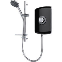 Triton Showers Triton Amore Electric Shower Black Gloss 8.5kW - 19259 - from Toolstation